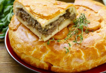 Пирог с мясом  (заказ за 1 рабочий день)