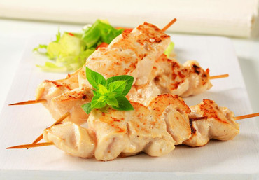 Шашлычок из куриной грудки
